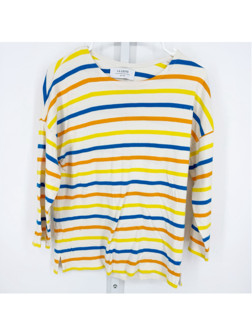 La Ligne New York Breton Striped Cotton Top XS